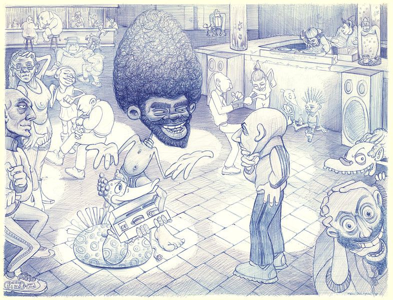 Gabbers by Hans Zantman