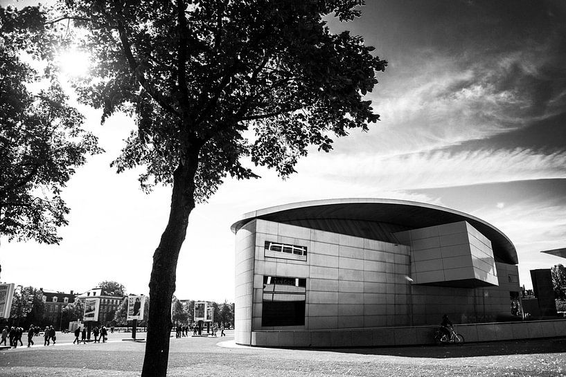 Van Gogh museum black and white by PIX STREET PHOTOGRAPHY