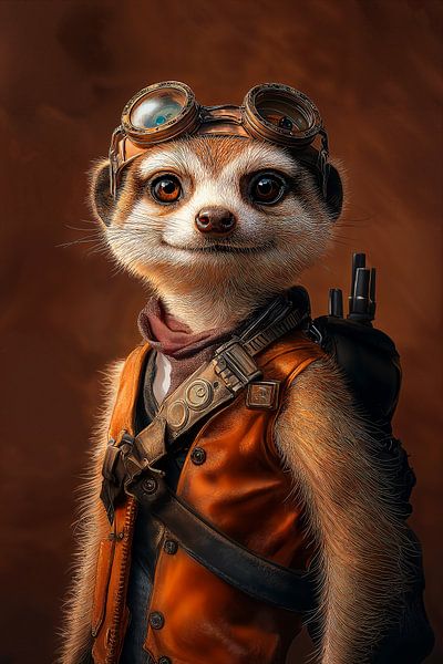 Steampunk Stick Tail von Harry Hadders Design