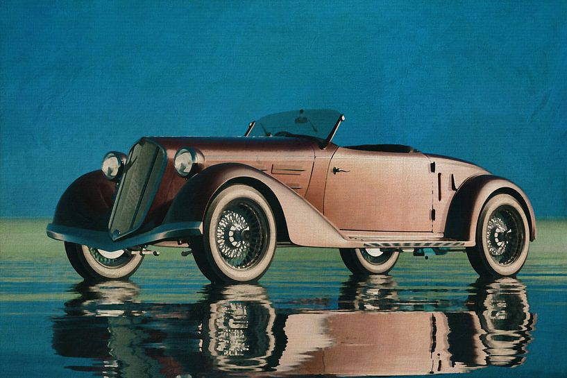 1934 Alfa Romeo 6C Pescara by Jan Keteleer