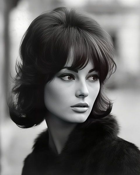 Portrait &quot;Meet me in the sixties&quot; (Rendez-vous dans les années 60) par Studio Allee