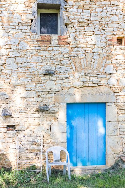 Zijkant Frans huis von Tess Smethurst-Oostvogel