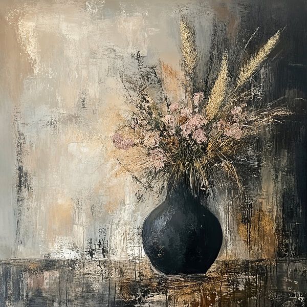 Blumenvase | Flüchtiges Geflüster von Zen und Mehr