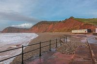 Côte près de Sidmouth, Devon, Angleterre, site du patrimoine mondial