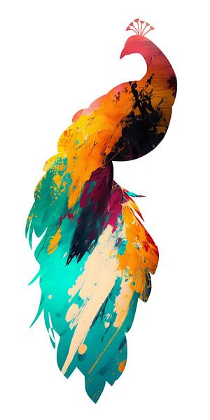 Be proud as a Peacock van Harry Hadders Design