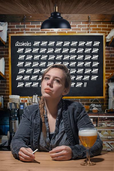 Creative Composition Inspired by 'Still Counting' by Volbeat - Musical Image Manipulation by Elianne van Turennout