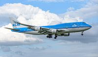 Landung KLM Boeing 747-400M (PH-BFS).