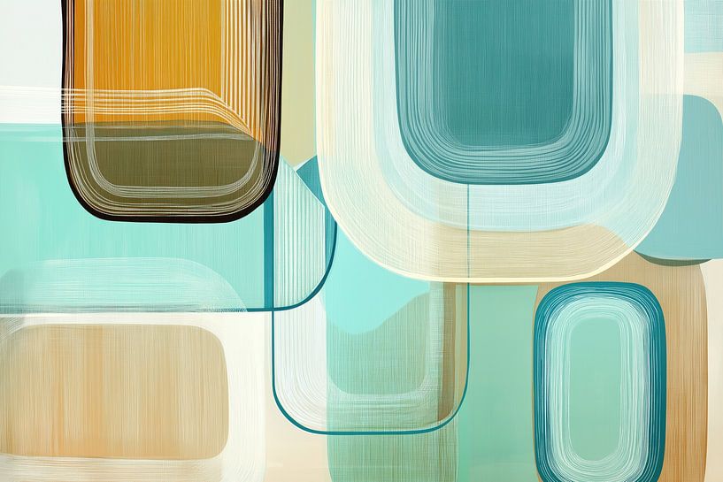 Modern abstract boho by Bert Nijholt