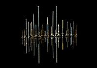 Skyline der Schrauben und Bolzen