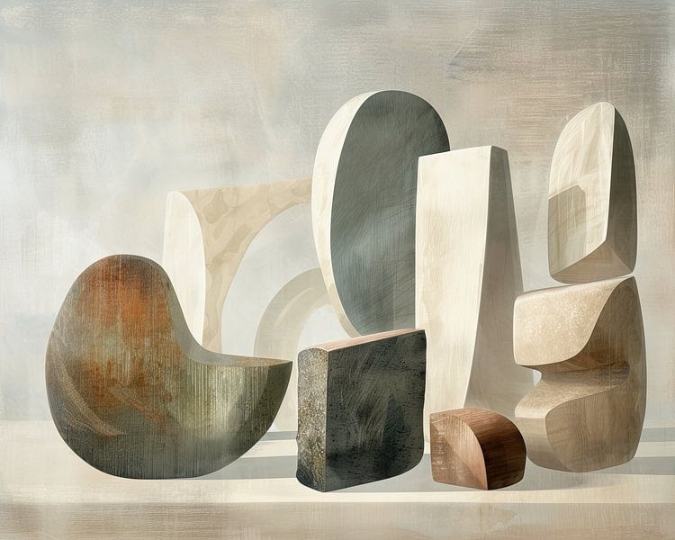 Abstract van Blikvanger Schilderijen