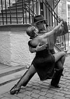 Tango dancers from Argentina