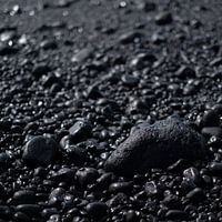 Sonnenblendung auf Black Sand