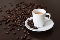 Von der Bohne bis zum Espresso.