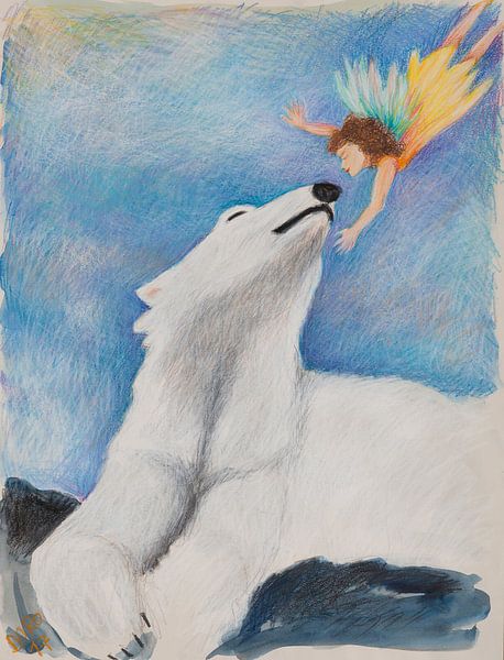 Kiss for the polarbaer by Dorothea Linke