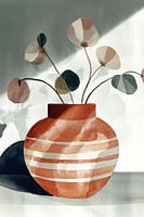 Vase mit Blumen