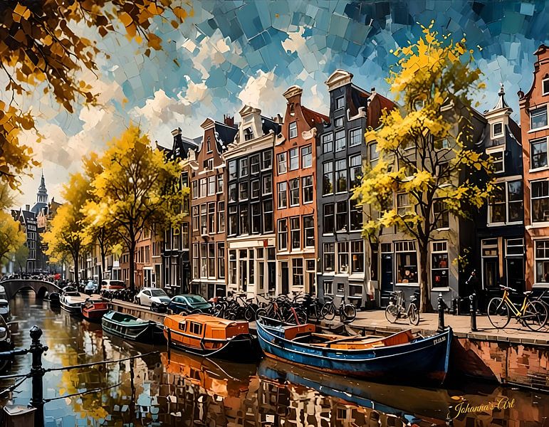 Amsterdam, Pays-Bas 2 par Johannas Art Creations