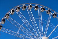 Het reuzenrad op de Scheveningse pier