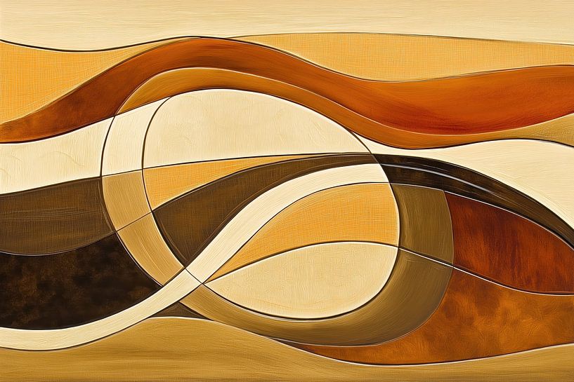 Moderne abstrakte Formen von Imagine