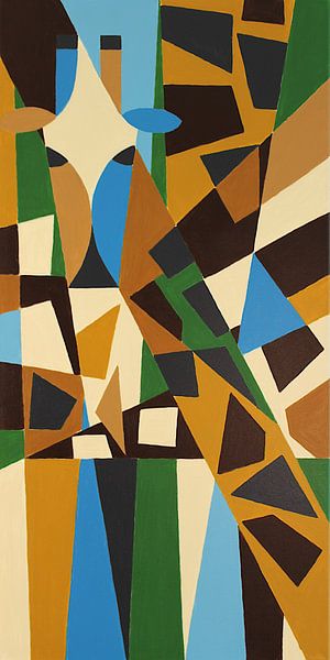 Giraffe  in abstrakter Form von pba-art