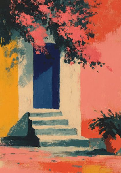 Haus im Sommerlicht von Niklas Maximilian