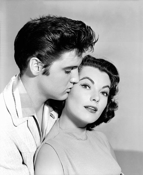 Elvis Presley und Judy Tyler von Bridgeman Images