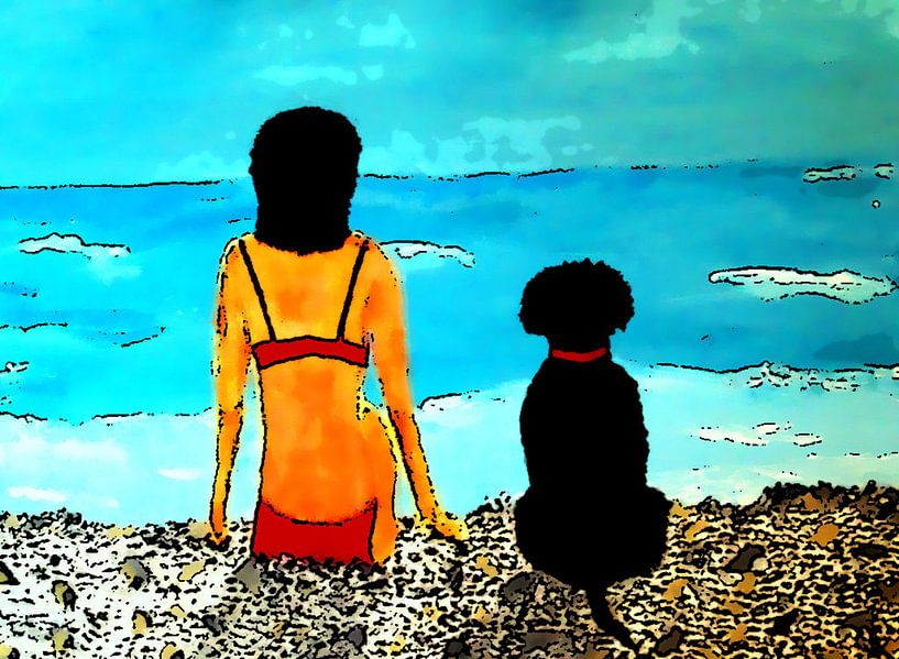 CURLYS IN RED COMIC by Aat Kuijpers