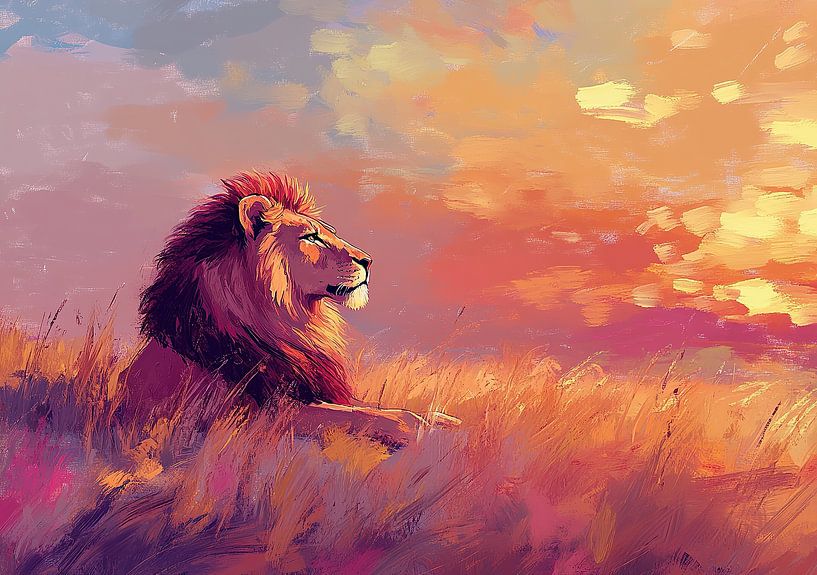 Löwe von Niklas Maximilian