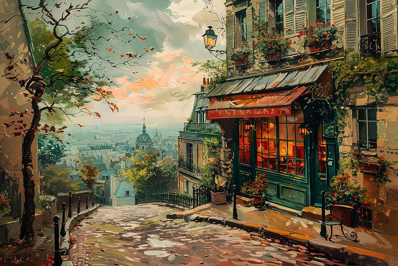 Montmartre am Morgen von Skyfall