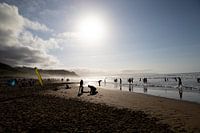 Sonnenuntergang am Strand