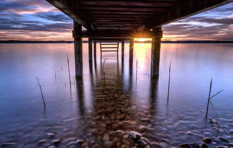 Starnberger See Sonnenuntergang von Einhorn Fotografie