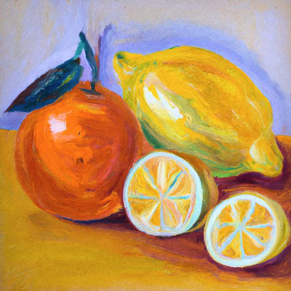 Citrus fruits by Jutta Maria Pusl