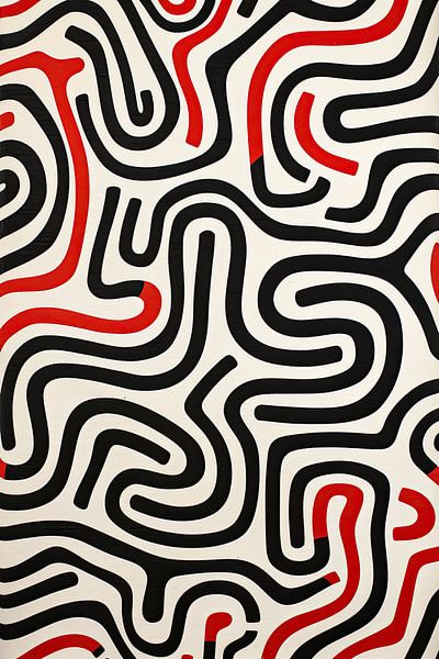 Weiche abstrakte Malerei von Moderne Kollektion