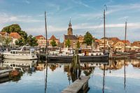 De haven in Blokzijl.