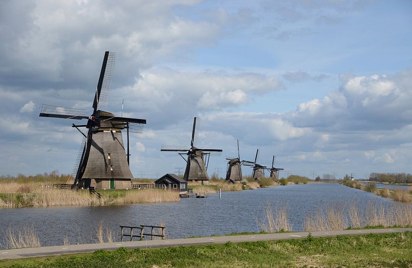 Windmühlen in Kinderdijk: Unesco-Welterbe von Rini Kools