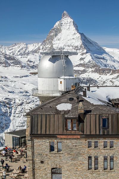L'observatoire du Gornergrat et le Cervin par t.ART