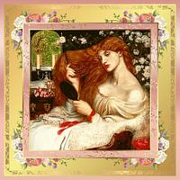S.F. Second Remastered Version of Lady Lilith by Dante Gabriel Rossetti