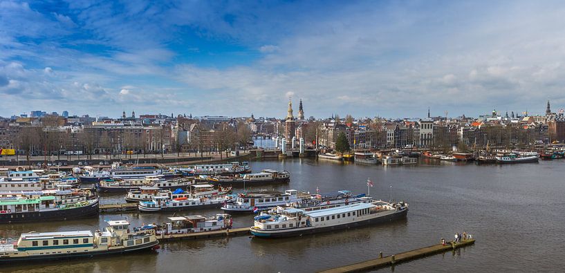 Die Stadt von Amsterdam von Hamperium Photography