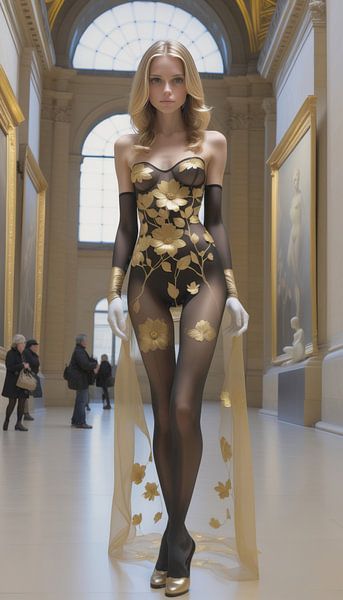 Juliette Suena : Juliette au musée d'art par Finest Erotica