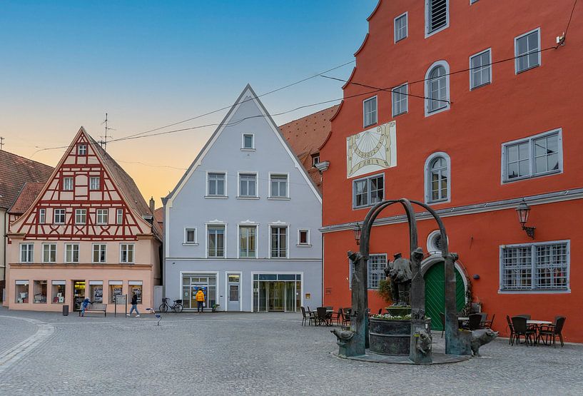 Vieille ville de Nördlingen en Bavière, Allemagne par Animaflora PicsStock