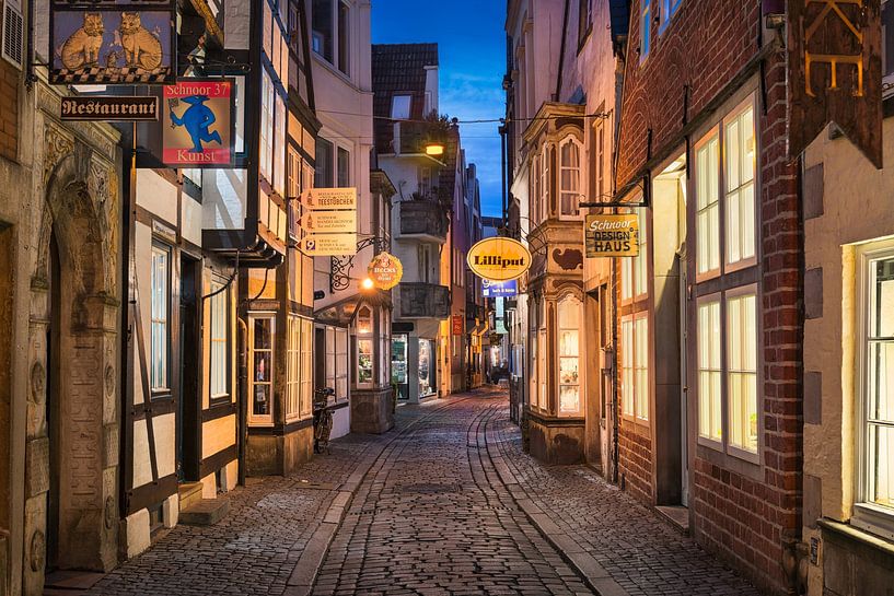 Night in Bremen by Michael Abid