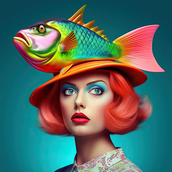 Fischmütze 6 von Marianne Ottemann - OTTI