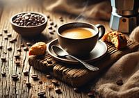 Nature morte au café