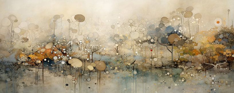 Natur Abstrakte Kunst von Abstraktes Gemälde