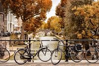 Utrechter Grachten im Herbst