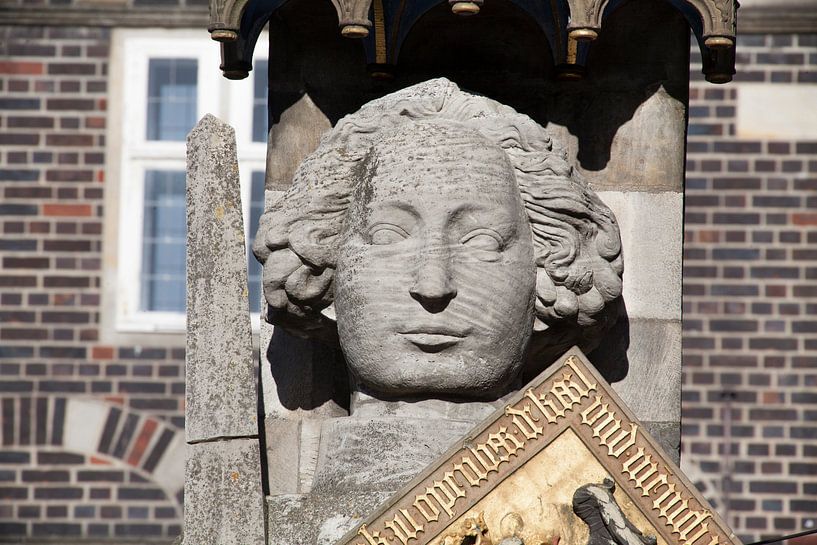 Bremen Roland on the market place, Bremen, Germany by Torsten Krüger