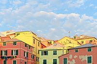 Oude visserswijk Boccadasse in Genua
