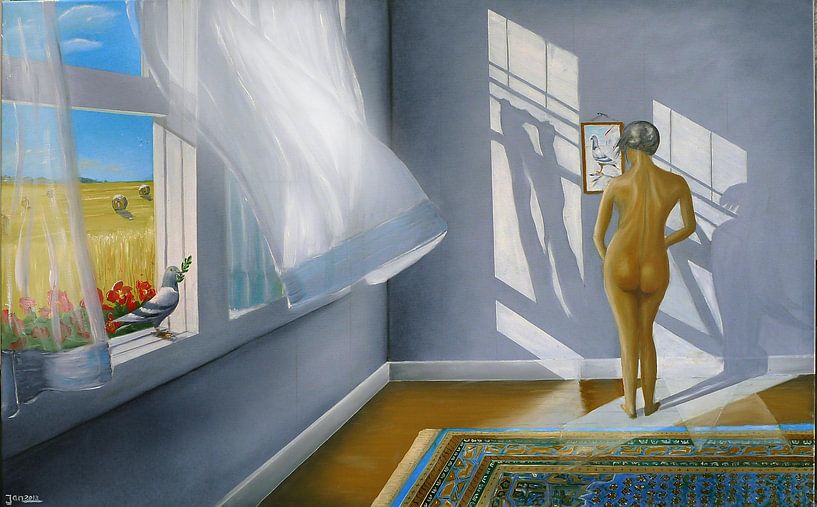 Die Taube und die Vergin von Jan Wiersma