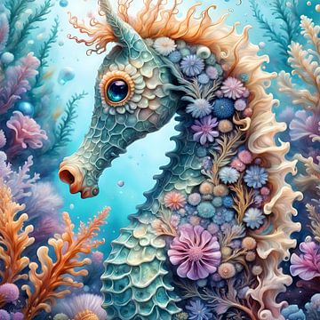 Niedliches kleines Seepferdchen (1)