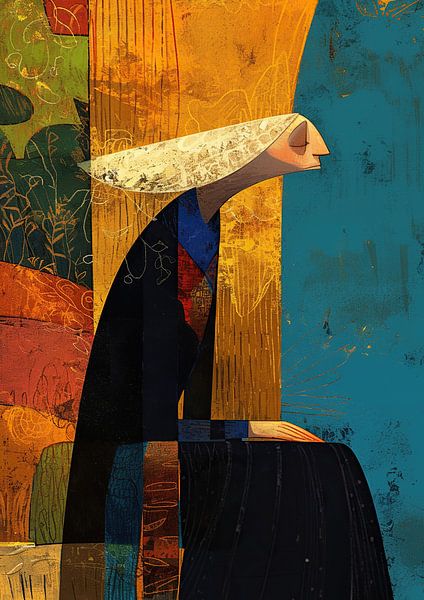 Stille Farbsymphonie von ARTEO Gemälde