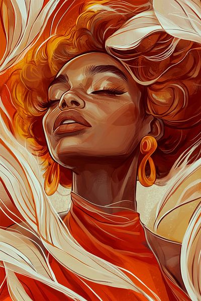 Wilde Frau von Marijke Trienekens